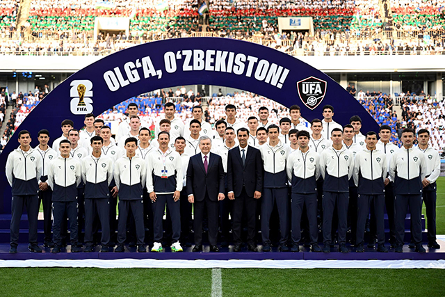 Uzbekistan National Team Given Grand FIFA World Cup Send-Off