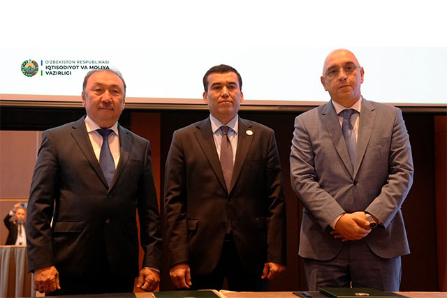 Узбекистан подписал меморандумы о сотрудничестве в сфере казначейства с Казахстаном и Азербайджаном