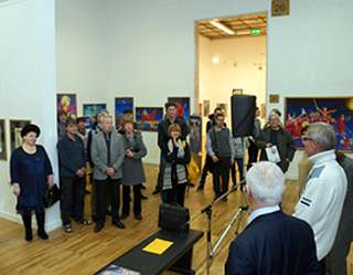 Выставка живописи и графики Петра Анненкова прошла в Москве