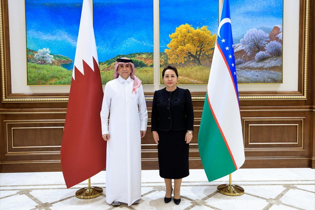 Senatda Qatar elchisi bilan uchrashuv bo‘lib o‘tdi