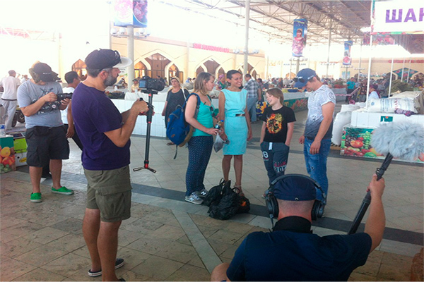 Съемочная группа НТВ провела съемки в Бухаре