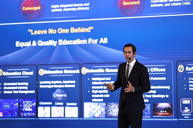 Huawei showcases innovative solutions for sigital transformation in education at ThinkAI Forum during Tech Carnival 2025