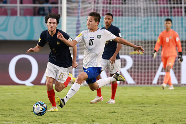 Uzbekistan’s journey ended by France