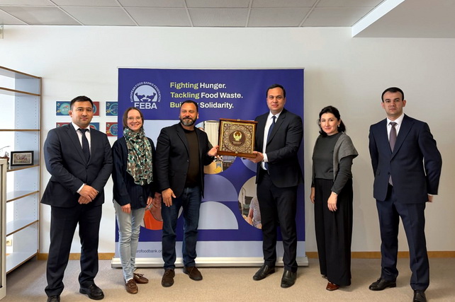 Узбекистан изучил опыт продовольственных банков в Брюсселе