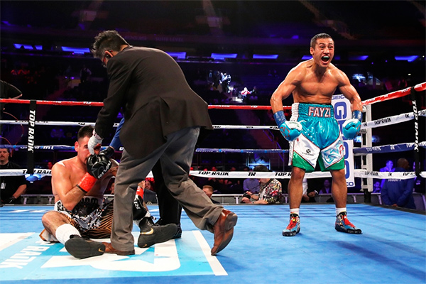 Фазлиддин Гаибназаров отправил в нокаут очередного соперника