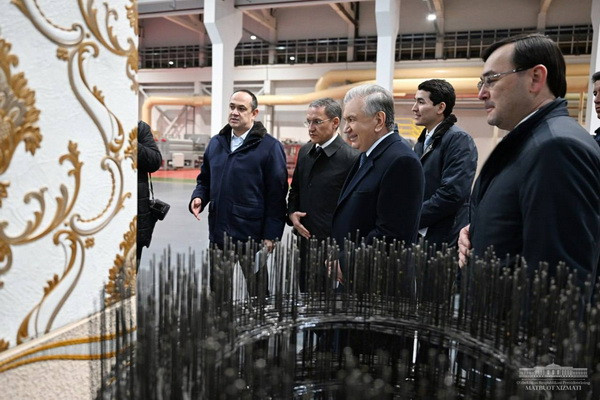 Хоразмда базальт корхонаси ишга тушмоқда