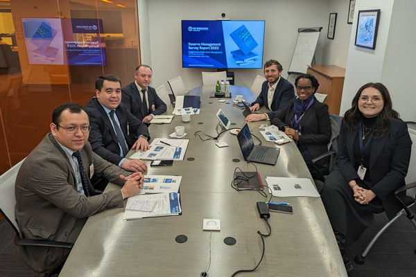 Проведены встречи с представителями Казначейства Всемирного банка и Федерального резервного банка Нью-Йорка