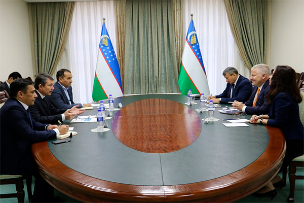 Шухрат Садиков встретился с вице-президентом Nokia Networks