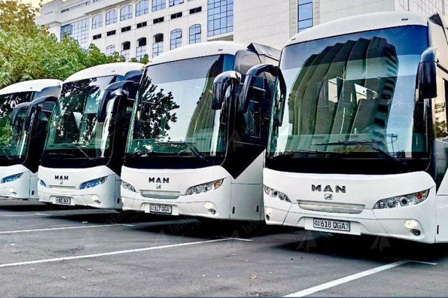 В Ташкенте запускаются ночные туристические автобусные маршруты