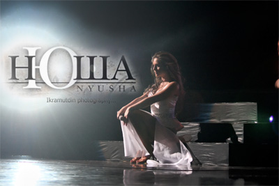 Российская певица Нюша впервые выступила в Ташкенте