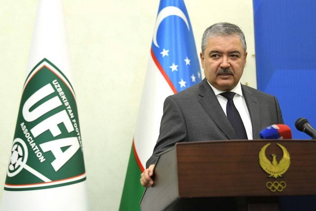 President of the Uzbekistan Football Association resigns