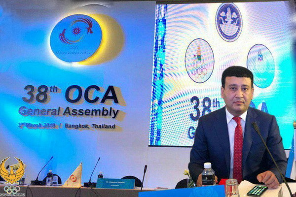 Умид Ахматджанов стал вице-президентом Олимпийского Совета Азии