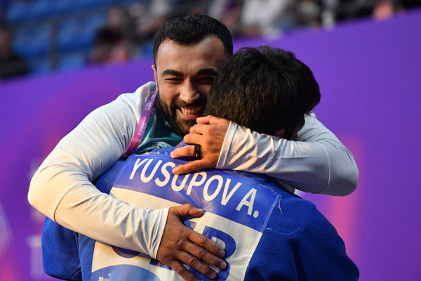 Hangzhou 2022: Judokas of Uzbekistan take second place in the team event