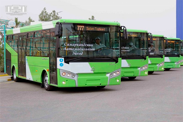 Public transport updated in Tashkent