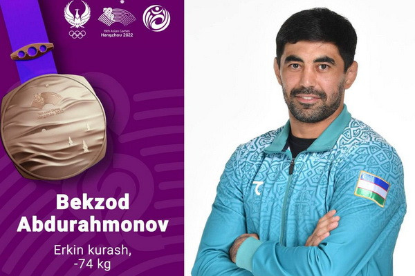 Hangzhou 2022: Bekzod Abdurakhmanov wins his third medal at the Asian Games