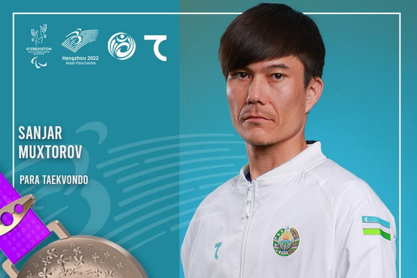 Hangjou 2022: another medal from the Uzbek para-taekwondo athlete