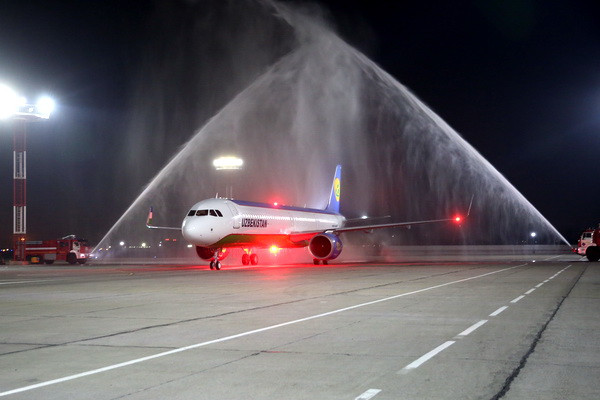 Uzbekistan Airways получила пятый самолет Airbus 321neo LR