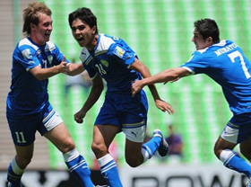 Юношеская сборная Узбекистана одержала первую победу