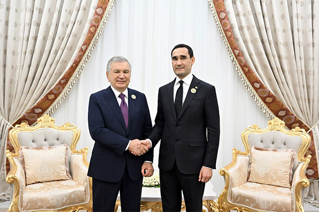 Presidents of Uzbekistan and Turkmenistan Emphasize Importance of Expanding Strategic Partnership