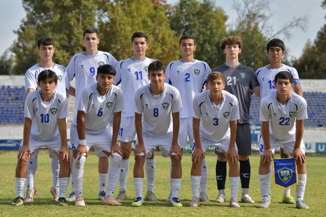 Молодёжная сборная Узбекистана U-16 сыграла два матча с Японией: победа и поражение