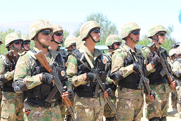 Uzbek Armed Forces hold exercises in Tashkent region