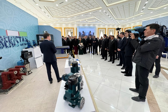 ​​​​​​​Выставка Made in Uzbekistan проходит в Туркменистане