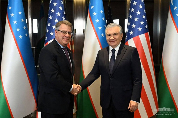 Ўзбекистон Президенти "Boston Consulting Group” компанияси раҳбарини қабул қилди