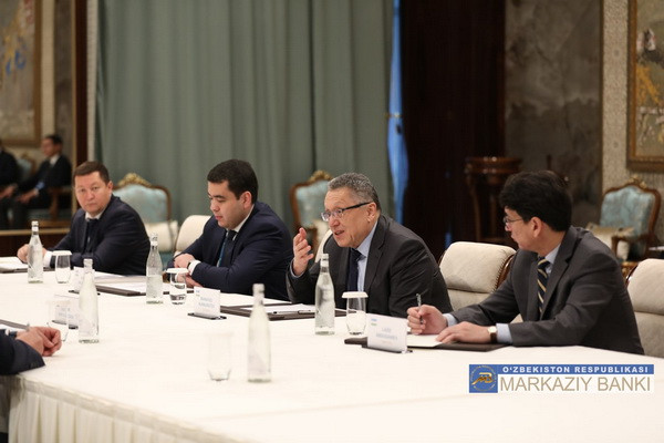 Обсуждены вопросы сотрудничества с председателем Национального банка Таджикистана