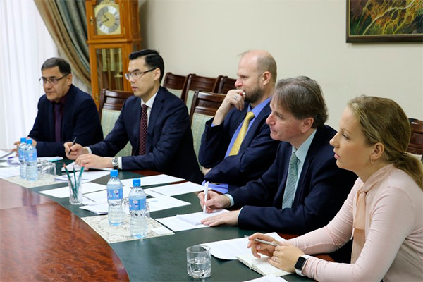 В Мининфокоме прошла встреча с миссией Всемирного банка