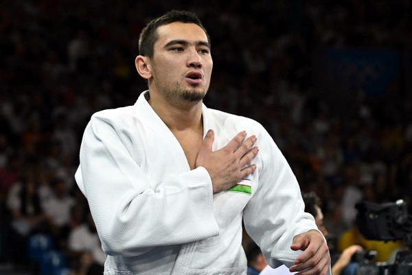 Muzaffarbek Turaboyev advances to semi-finals at Paris 2024