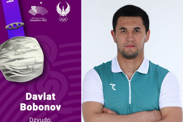Hangzhou 2022: Davlat Bobonov is vice-champion of the Asian Games