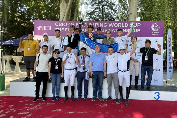 Наши всадники снова заняли все призовые места на международном турнире