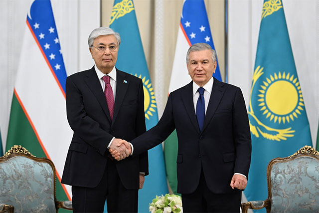O‘zbekiston va Qozog‘iston Prezidentlari amaliy hamkorlikning dolzarb masalalarini ko‘rib chiqdilar