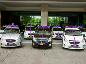 Семь Chevrolet Spark нашли своих обладателей