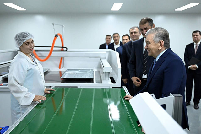 Qarshidagi korxona global yetkazib berish zanjiridan o‘rin olgan
