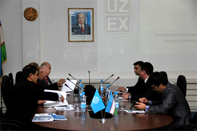 Миссия Всемирного банка посетила УзРТСБ