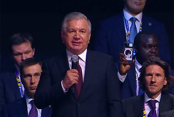 President of Uzbekistan participates in the opening ceremony of the Games of the Future