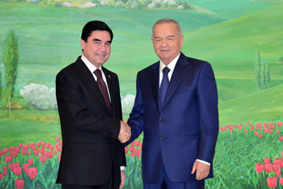 Presidents of Uzbekistan and Turkmenistan visit GM Powertrain Uzbekistan