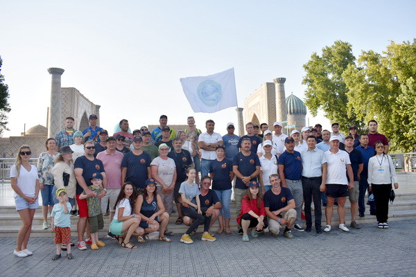 В Самарканд прибыла колонна из 30 автомобилей из стран ШОС