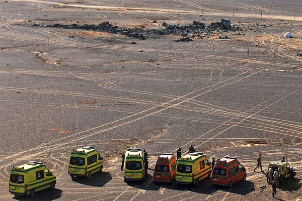 В ФСБ признали крушение авиалайнера Airbus A321 терактом