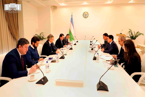Tashkent city administration, French SUEZ discuss cooperation issues