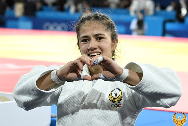Diyora Keldiyorova’s victory over Uta Abe at the Olympics recognized as "Event of the Year"