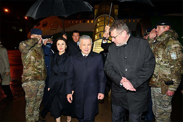 Президент Узбекистана прибыл с официальным визитом в Бельгию