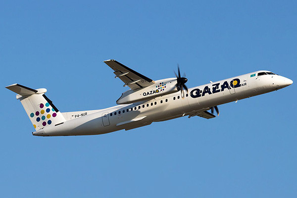 Qazaq Air увеличит частоту рейсов между Астаной и Самаркандом до трёх в неделю