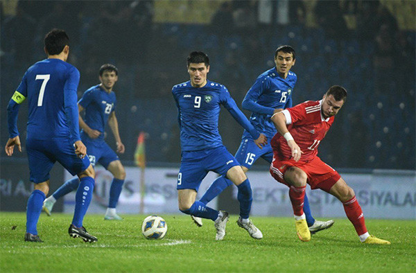 Uzbekistan national football team plays goalless draw with Russia