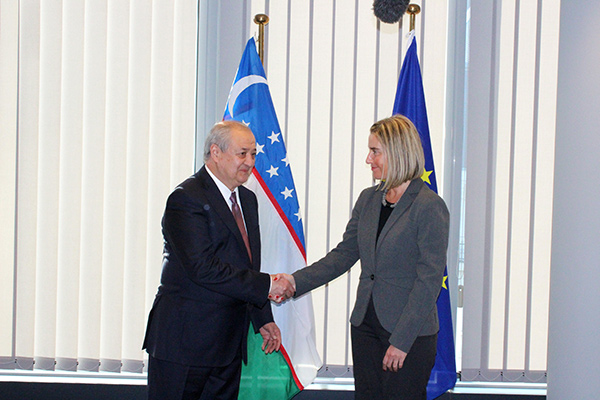 Kamilov meets with the EU High Representative for Foreign Affairs
