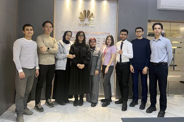 A team from Uzbekistan takes a prize in the global competition Huawei Tech4Good