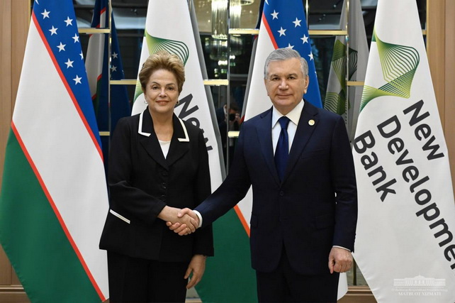 Президент Узбекистана отметил возможности взаимовыгодного сотрудничества с Новым банком развития