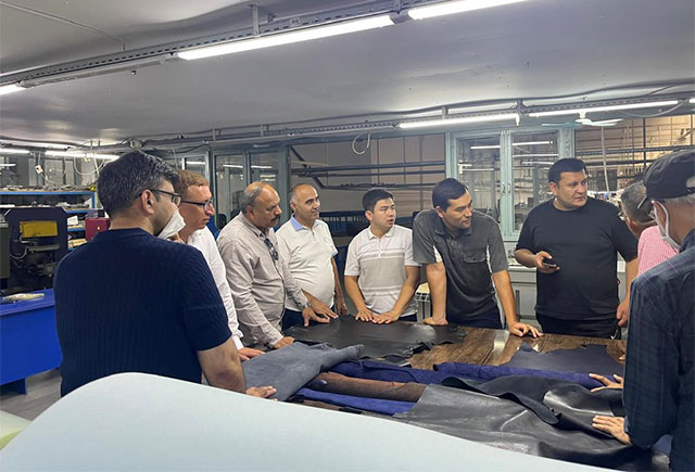 Pakistani Delegation Explores Leather and Footwear Industry Potential in the Ferghana Valley