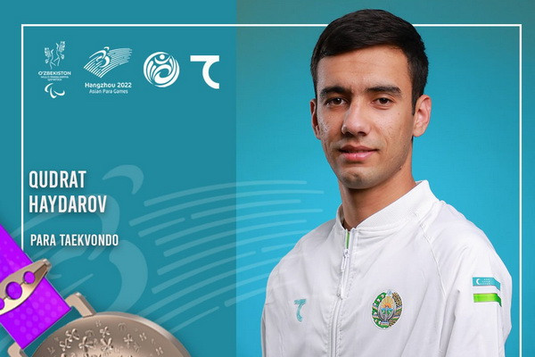 Hangzhou 2022: Para-taekwondo athlete Kudrat Khaidarov added bronze to Uzbekistan’s treasury